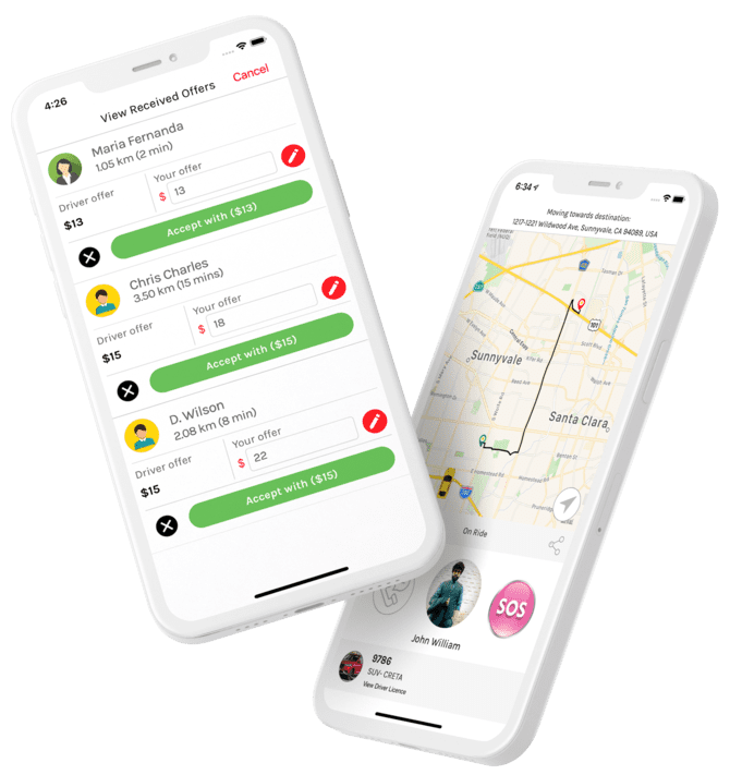 taxi app for sale